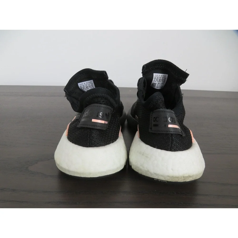 Adidas POD-S3.1 Shoes Mens Size 7.5 Black Pink Running Sneakers Gym B37447